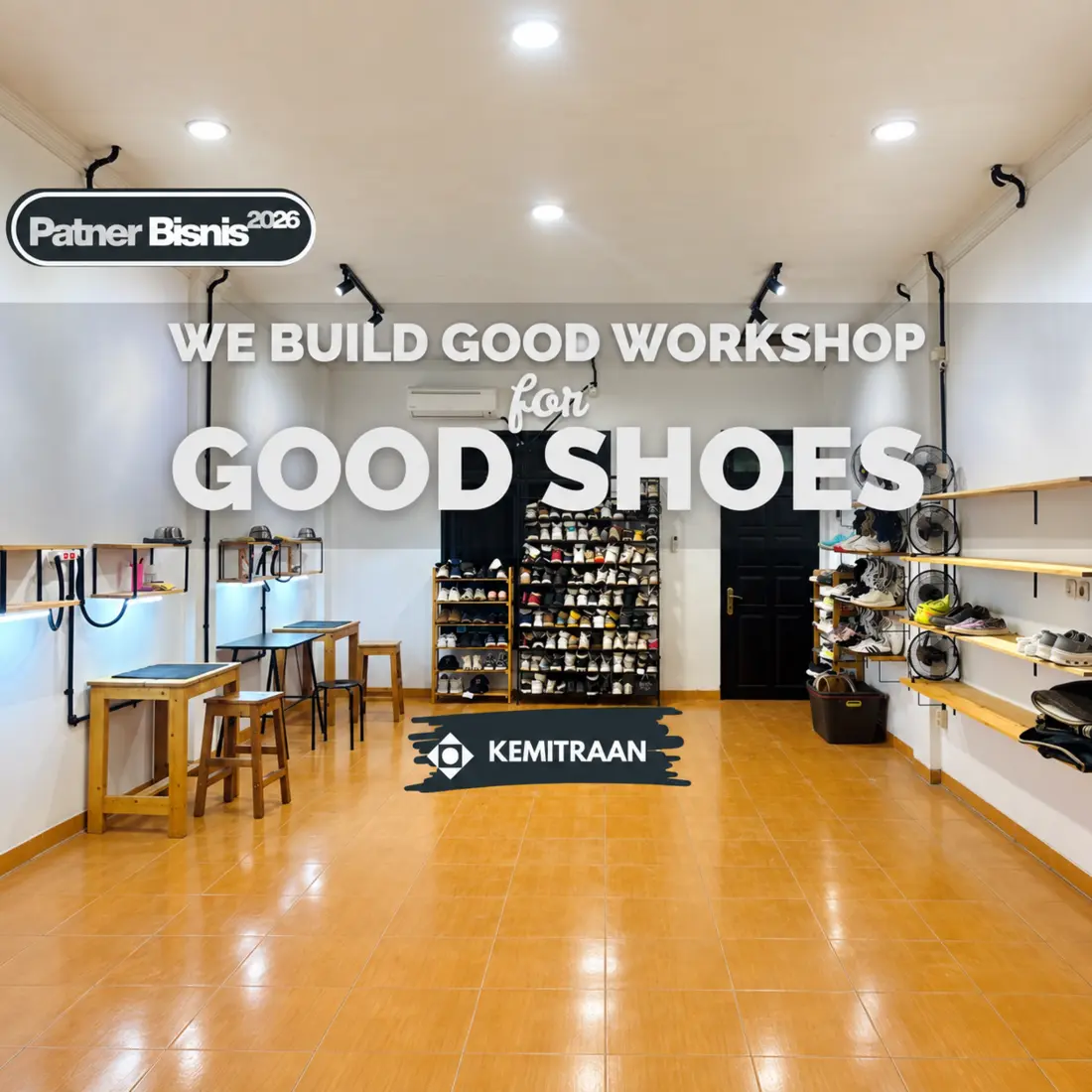 Workshop Kemitraan Brush & Wax Premium Shoes Laundry