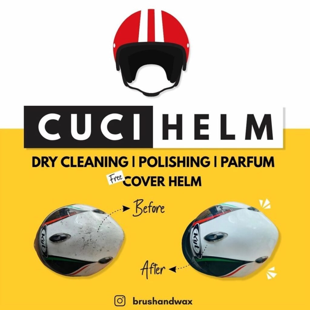 Cuci Helm