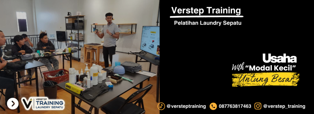 Pelatihan laundry sepatu