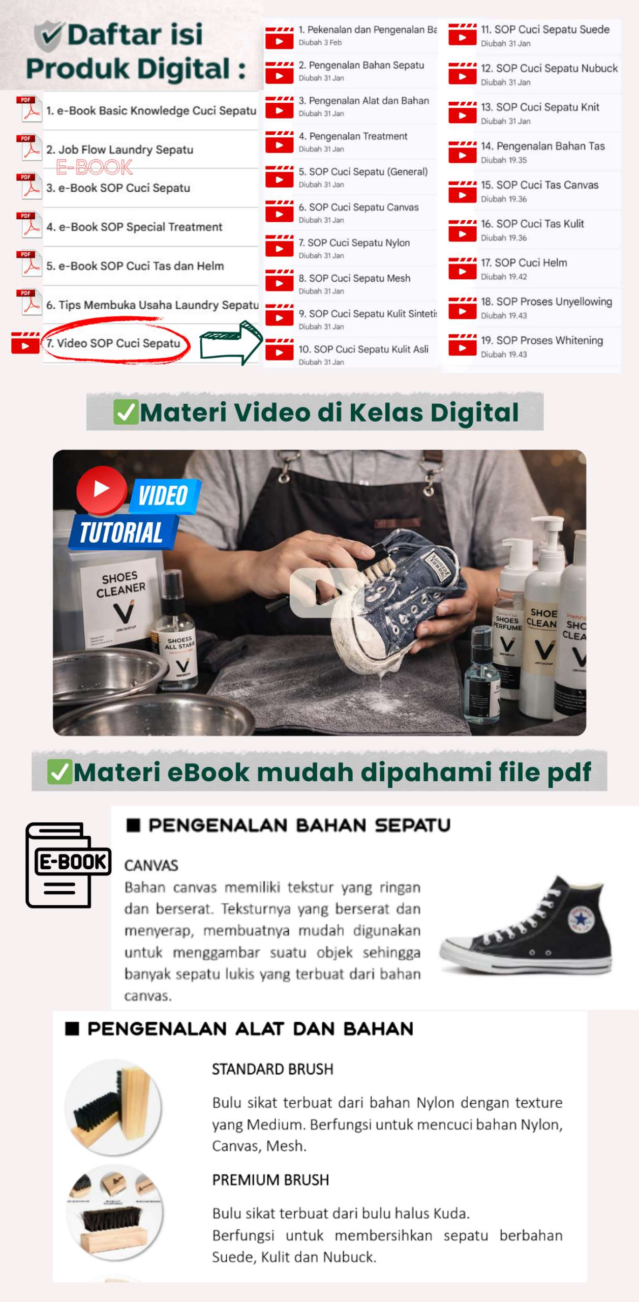 Produk Digital Laundry Sepatu