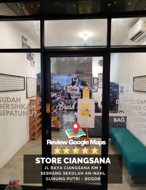 Maps Laundry Sepatu Brushandwax Ciangsana