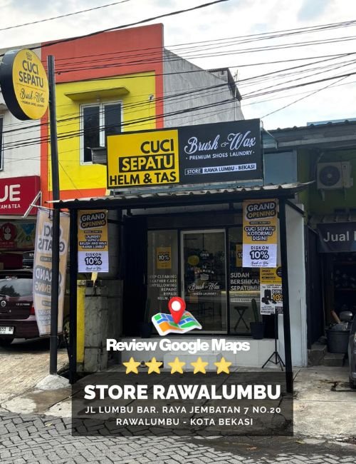 Maps Laundry Sepatu Brushandwax Rawalumbu Bekasi