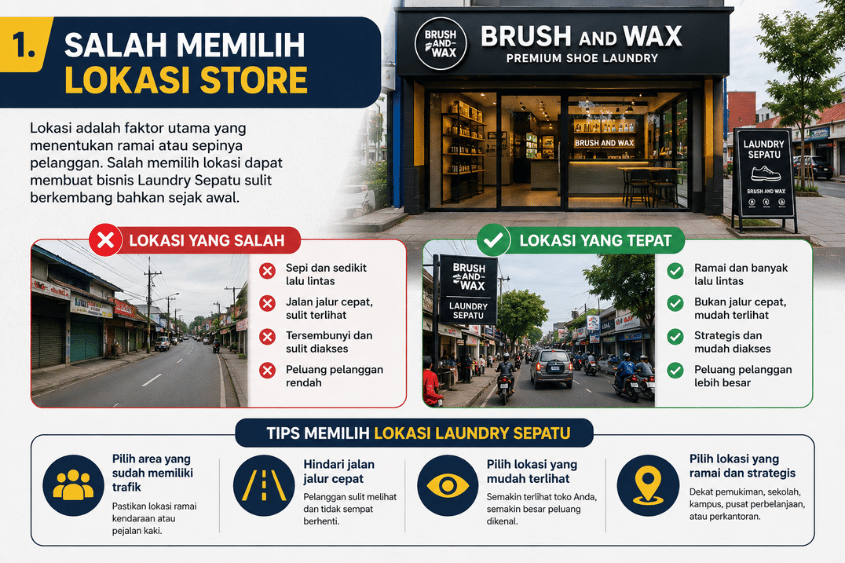 bisnis laundry sepatu brushandwax