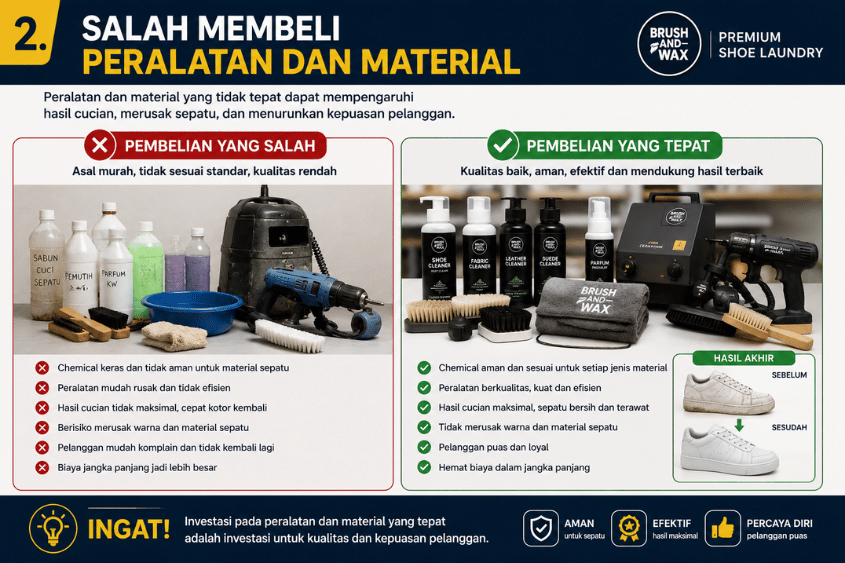 bisnis laundry sepatu brushandwax