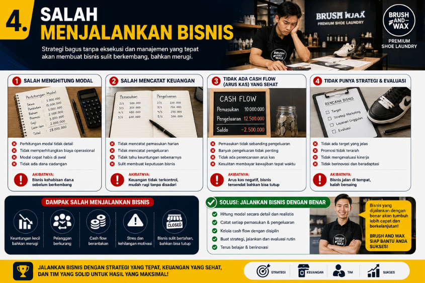 Bisnis Laundry Sepatu Brush and wax