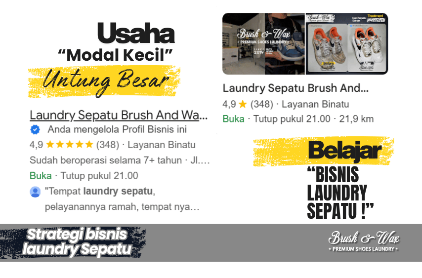 Review Google Maps Laundry Sepatu Brush and wax