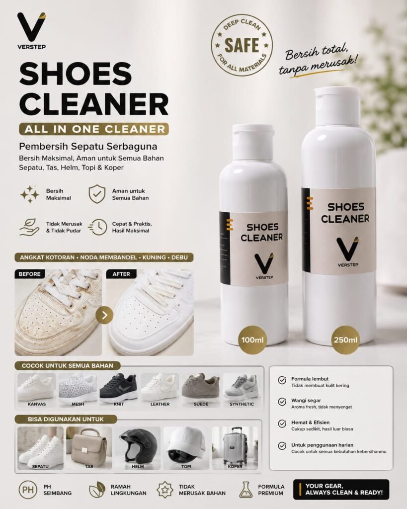 Peralatan Cuci Sepatu